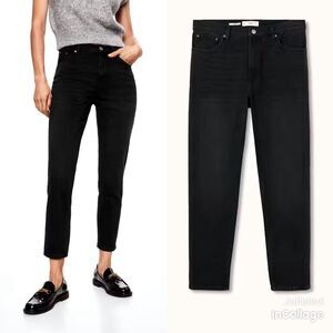 Mango Mom comfort high-rise jeans